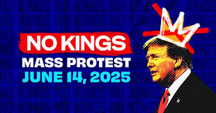 No Kings Mass Protest Event on June 14